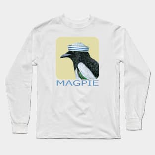 Eurasian magpie Long Sleeve T-Shirt